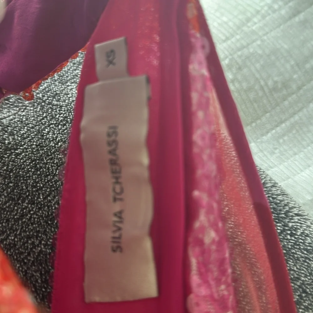 Lodi Layered Silk & Sequin Maxi Dress By Silvia Tcherassi - Picture 6 of 12